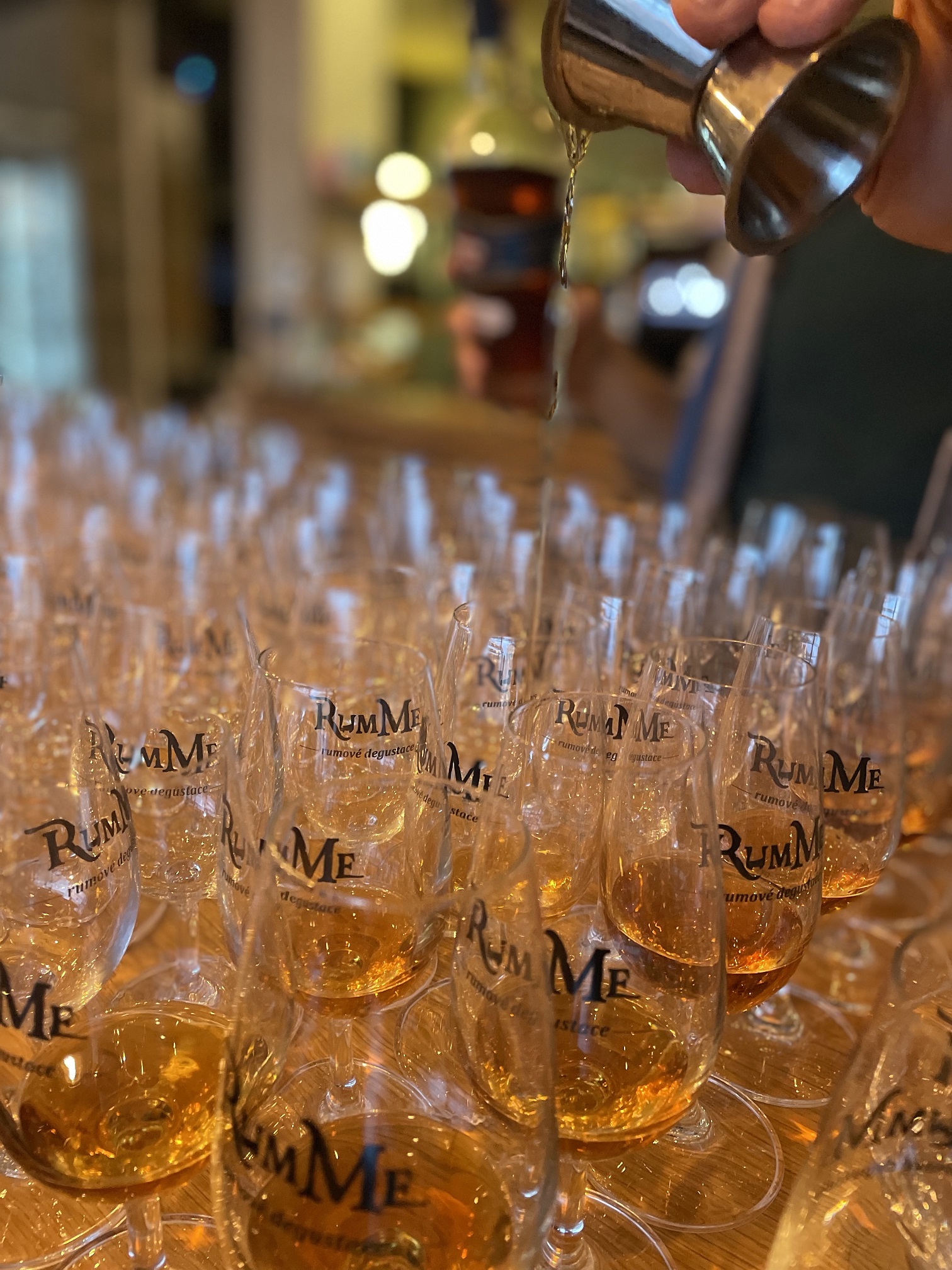 Rumová degustace v kavárně Pražírna_1